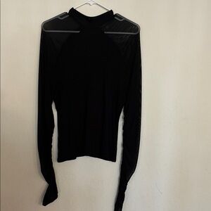 Elegant Black Women's Top